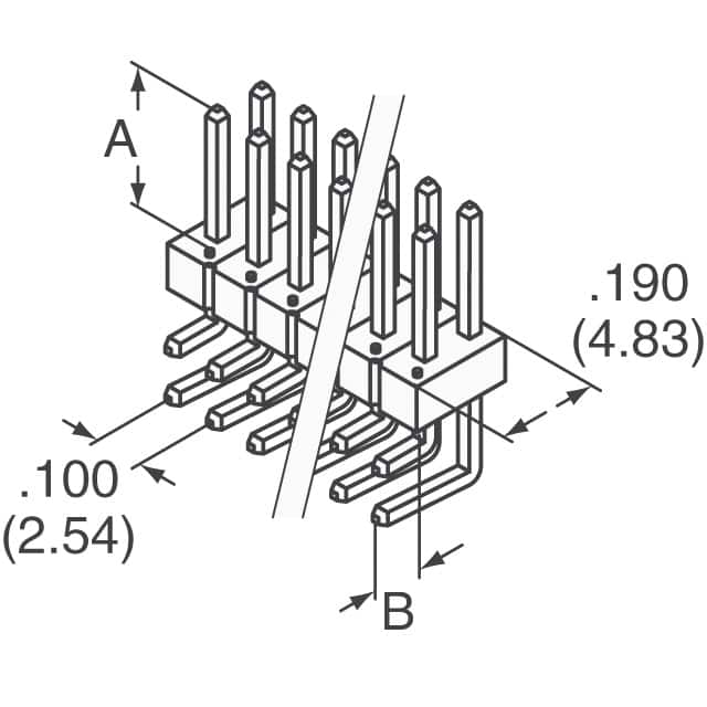 68021-208HLF Amphenol ICC (FCI)  Embases à broches mâles